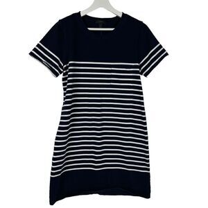 J. Crew T-shirt dress in nautical stripe size Small